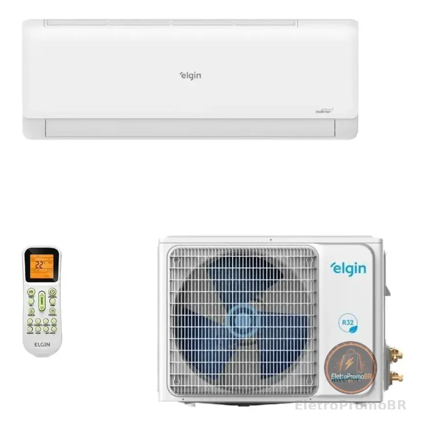 Ar Condicionado Elgin Hw Eco Inverter Ii  Qef 9kbtu 220v Branca 220v