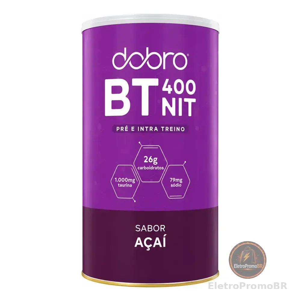 Nitrato Beterraba Dobro Bt 400 Carbo Eletrolitos 450g Açaí