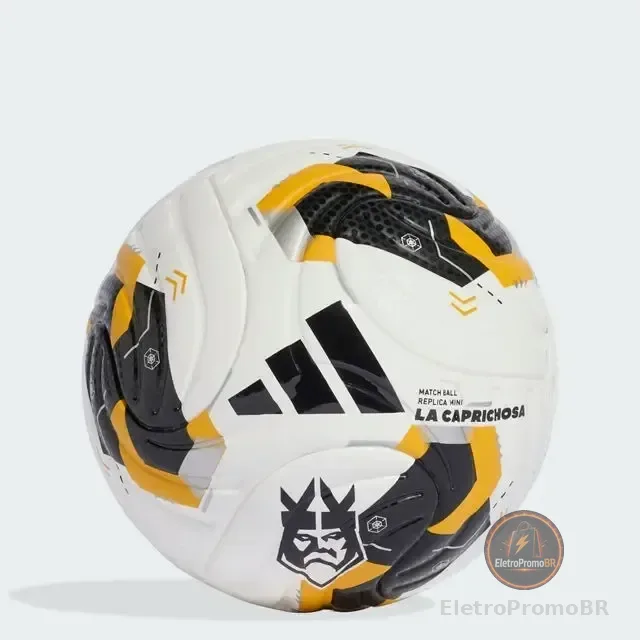 Mini Bola Kings League adidas White/black/panton