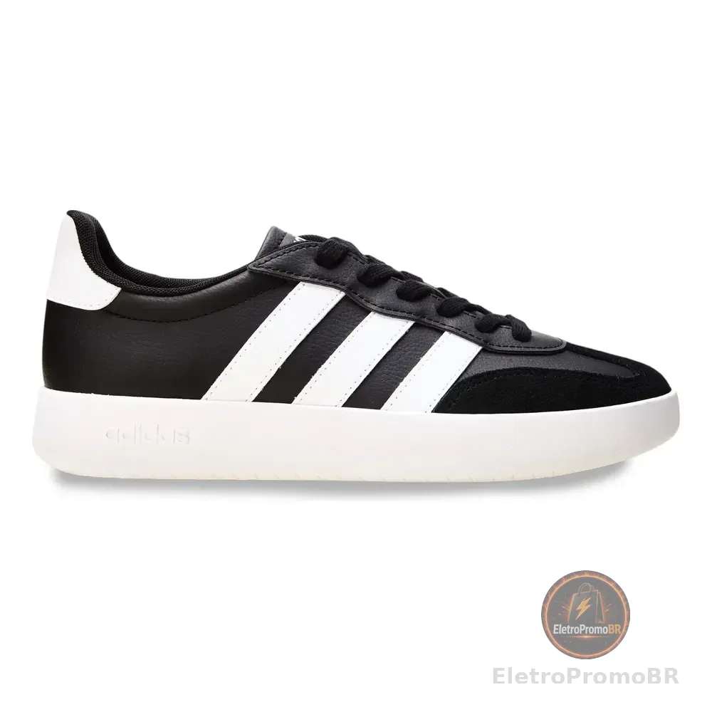Tênis Masculino Barreda adidas Preto E Branco Liso 39 Br