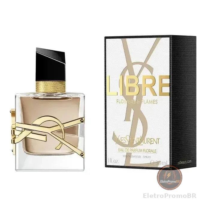 Perfume Yves Saint Laurent Libre Flowers & Flames Floral 30ml Edp