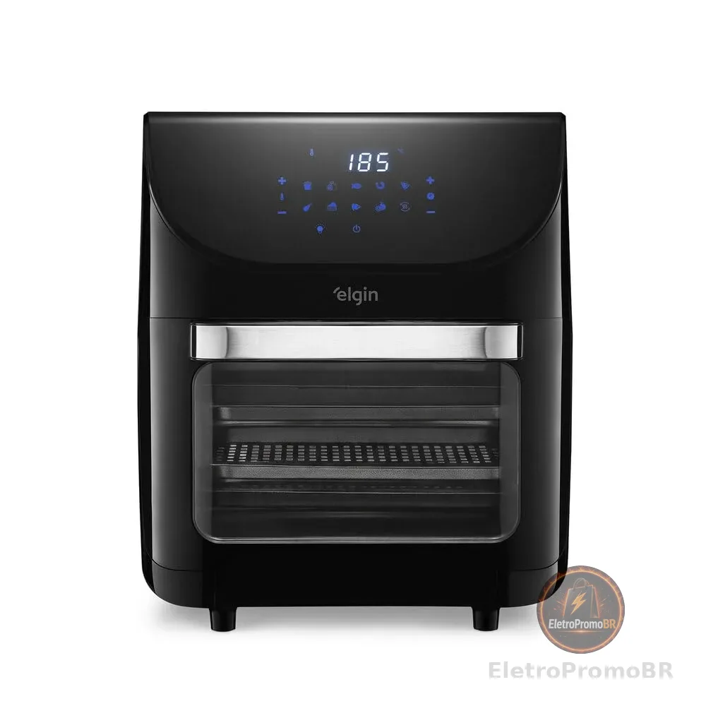 Fritadeira Air Fryer Family Oven Fry Elgin 12L 110V 1.900W 10 funções e Painel Digital