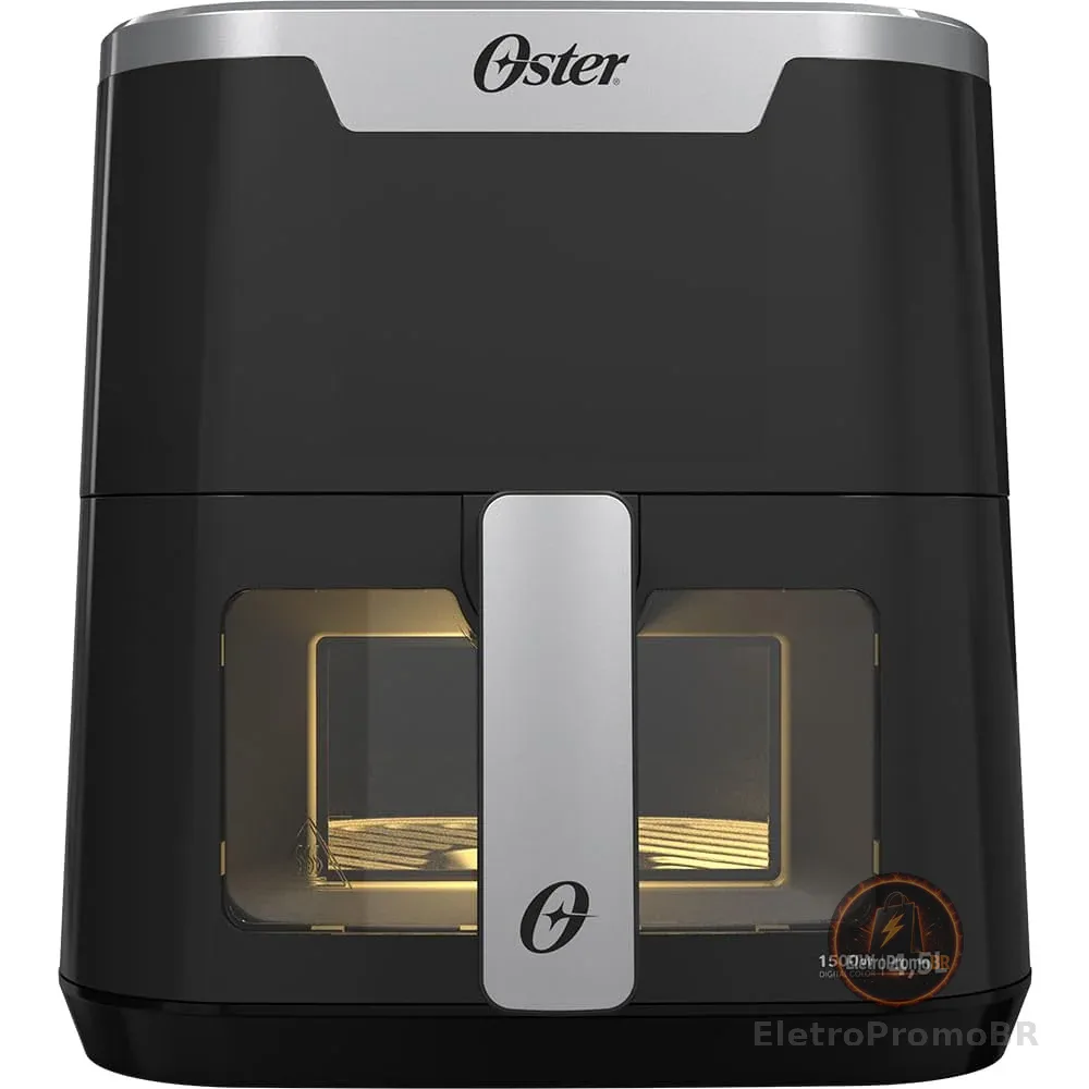 Oster Fritadeira Digital Touch Oster 4,5L com Visor Transparente - 127V