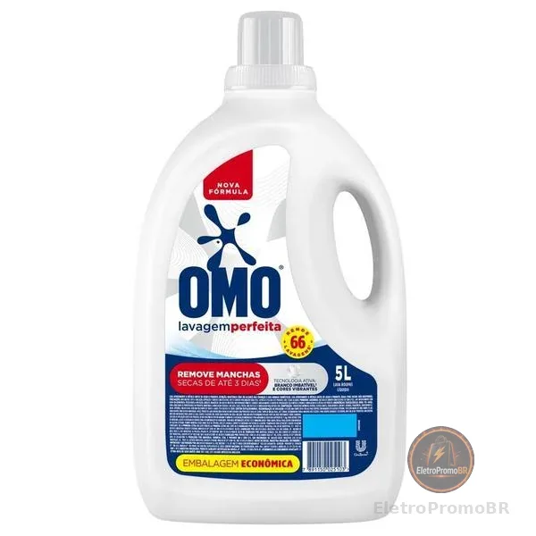 Sabão Líquido Omo Lavagem Perfeita 5L