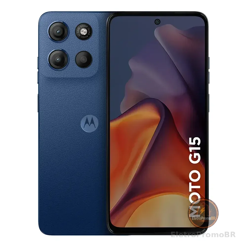 Moto G15 Dual Sim 4gb Ram 128gb Azul Marino Azul-escuro