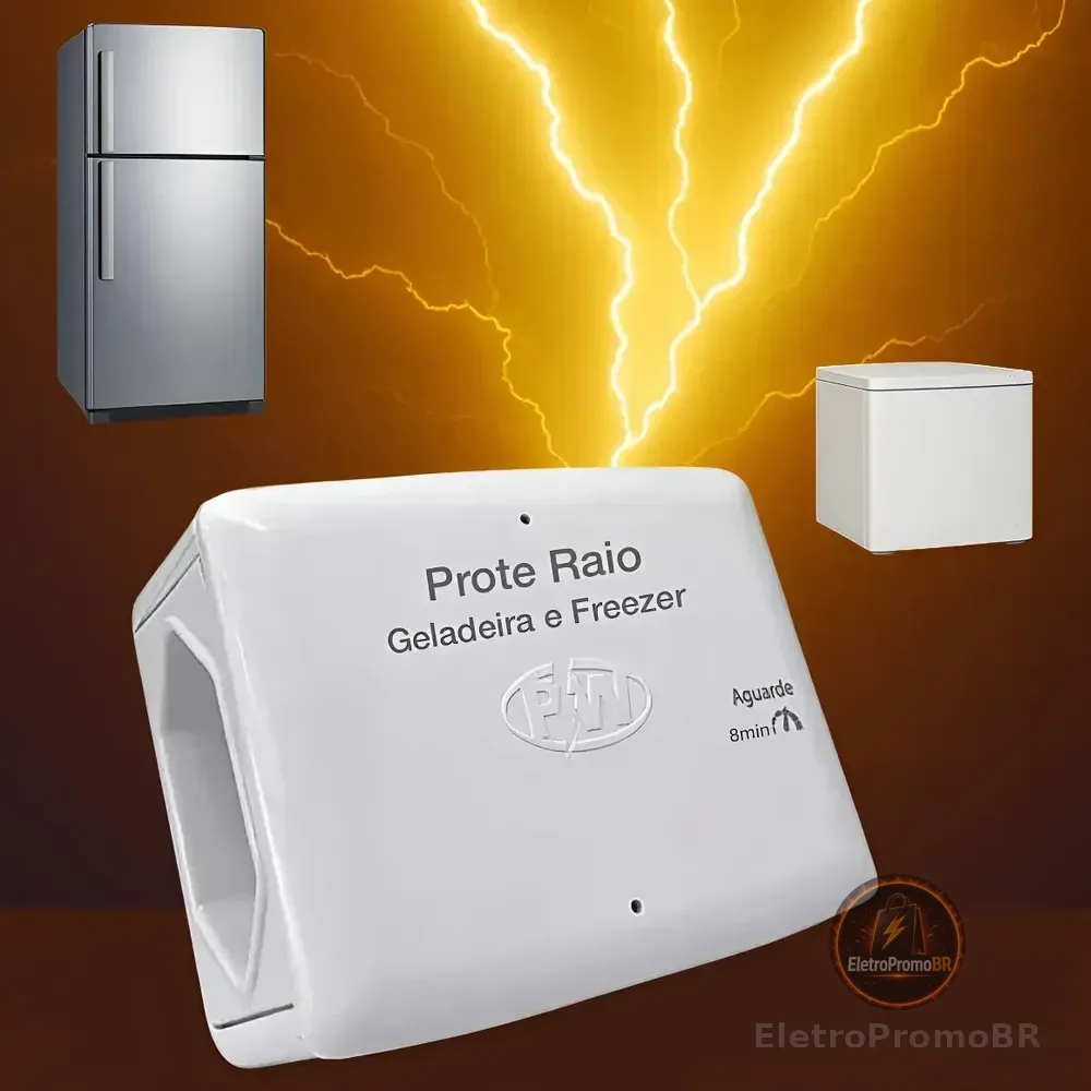 Protetor De Raio E Quedas Para Geladeira E Freezer Original 110v