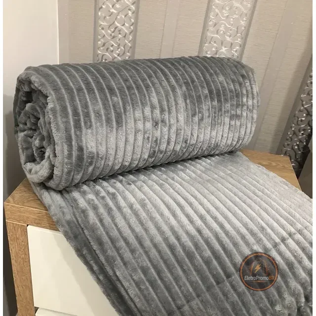 Cobertor Manta Fleece Soft Queen Microfibra Grosso - Inverno
