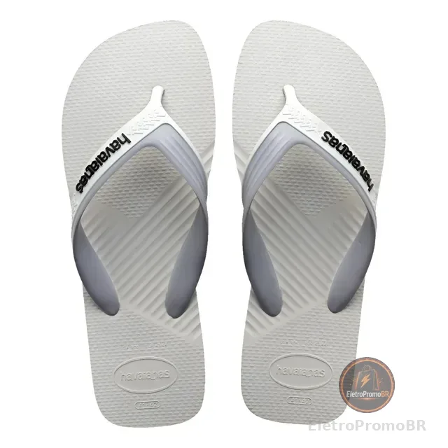 Chinelo Masculino Havaianas Casual Dual Tiras Largas Macio