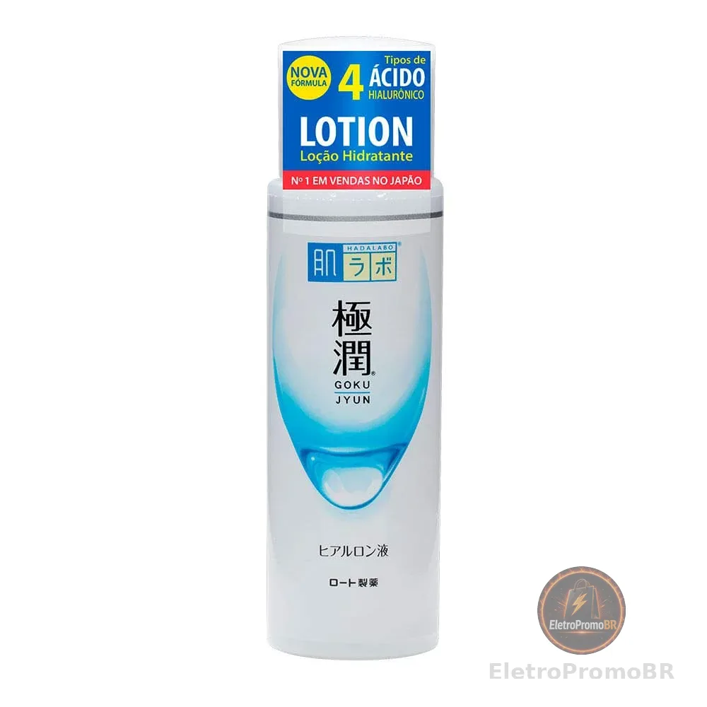 Hada Labo® Gokujyun Lotion – Loção Hidratante facial com Ácido Hialurônico fermentado com lactobacilos 170ml