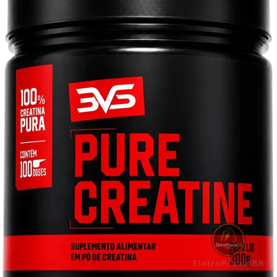 Creatina Monohidratada 300g - 100% Pura - 3vs Nutrition