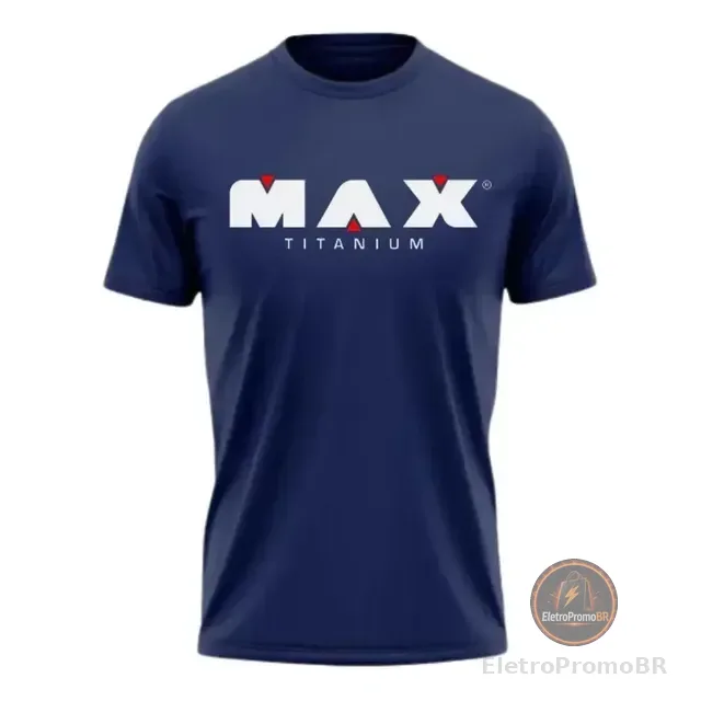 Camisa Para Treinar Dry Fit Max Titanium