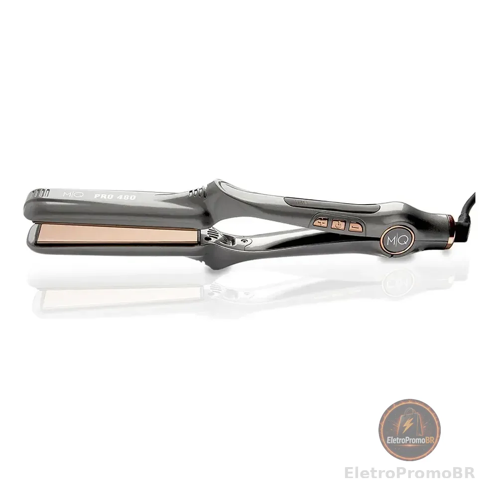 Chapinha De Cabelo Mq Professional Titanium Pro 480 Cor Chumbo 127/220v