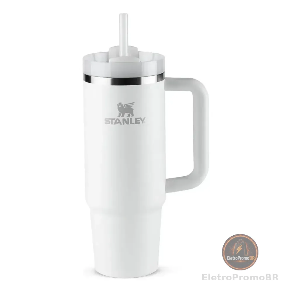 Copo Térmico Quencher Frost 887ml Branco Stanley Liso