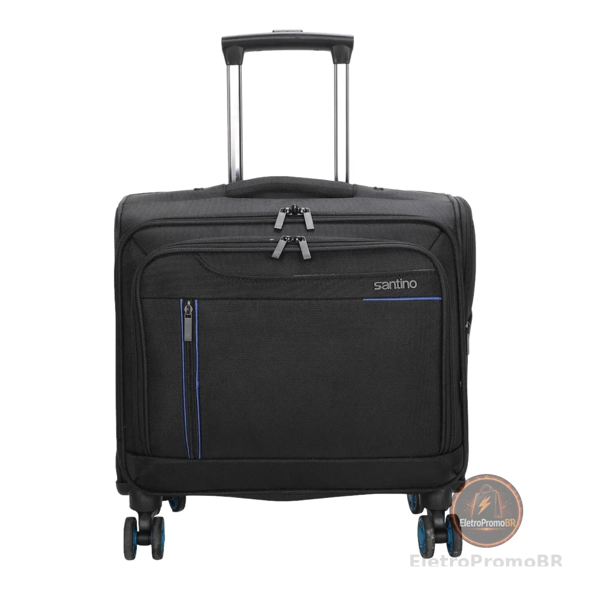 SANTINO, Mala Executiva Bordo Comandante Notebook 4 Rodas Santino - SHV400U01