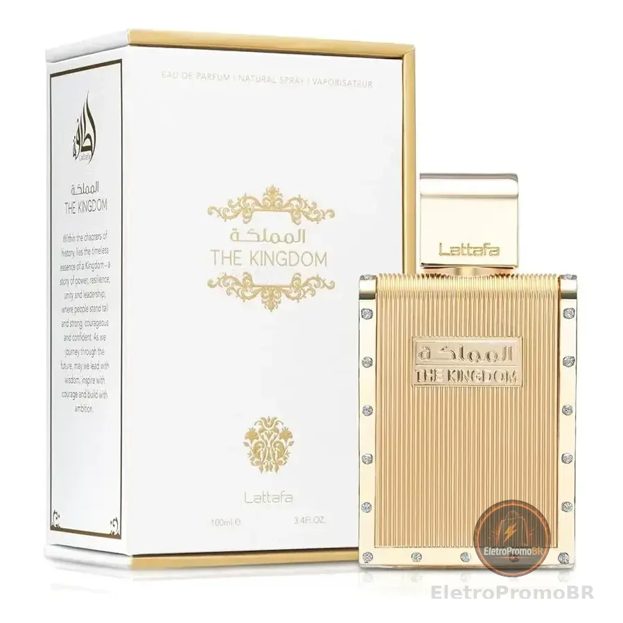 Perfume Lattafa The Kingdom Eau De Parfum 100ml Para Homens