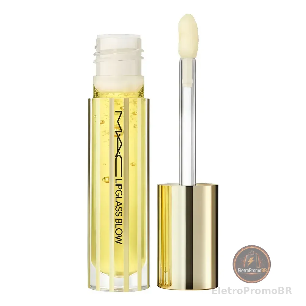 Gloss Labial Mac Lipglass Blow Plumping Oil - Ginger Zinger Ginger Zinger