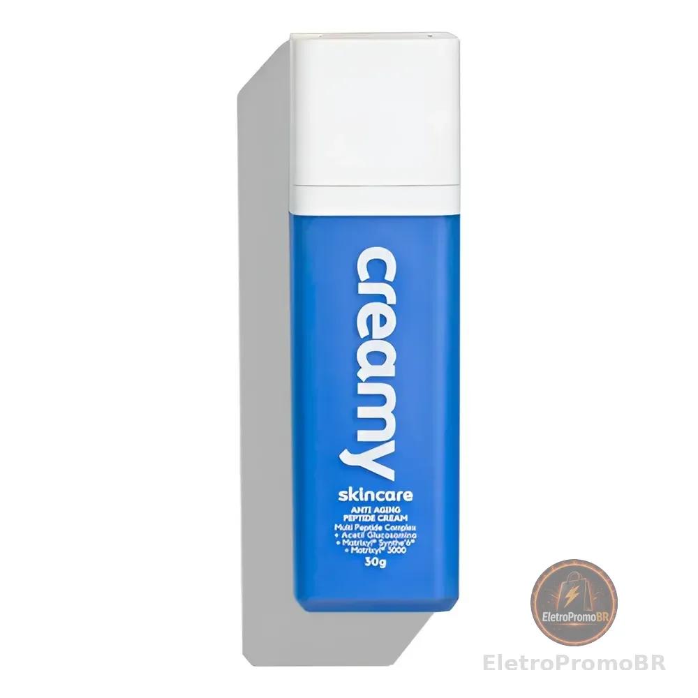 Creamy Skincare Anti-aging Peptide Cream 30g | Estimula A Produção De Colágeno, Atenua Manchas Causadas Pela Idade, Textura Cremosa | Todos Os Tipos De Pele, Noite E Dia Todo Tipo De Pele Dia/noite