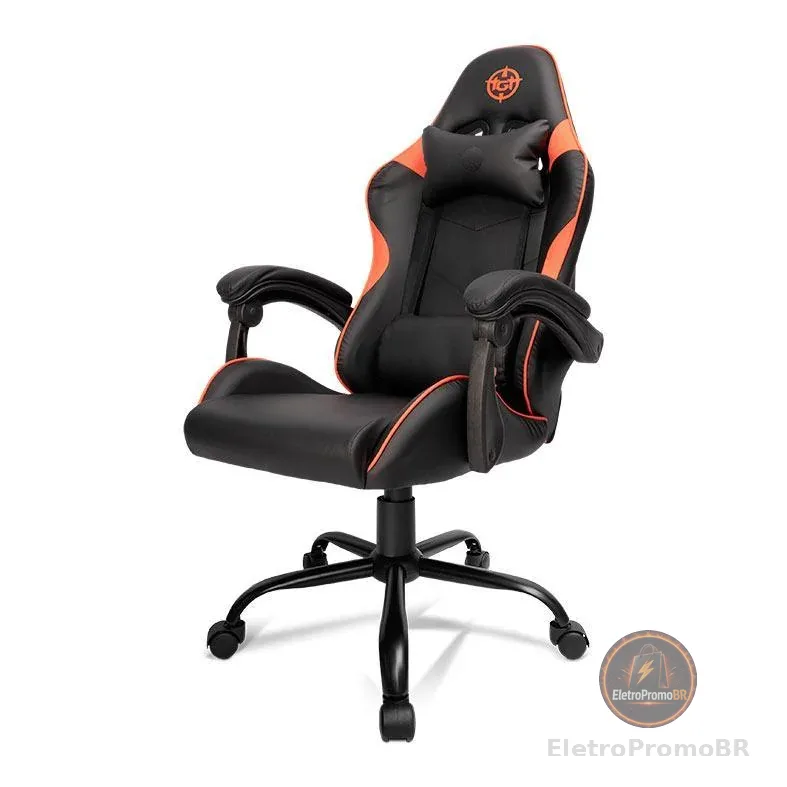 Cadeira Gamer TGT Heron TC2, Preto e Vermelho, TGT-HRTC-BR03
