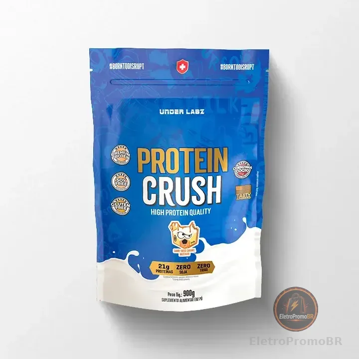 Protein Crush Swiss Caramel Macchiato 900g - Under Labz