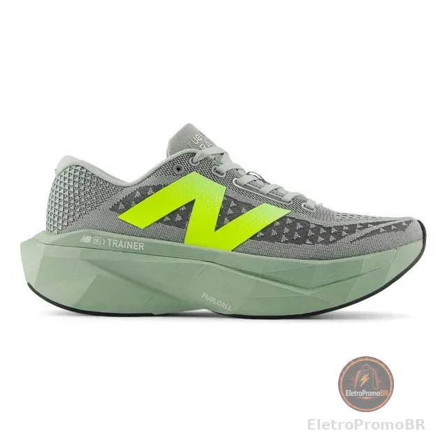 Tênis Masculino New Balance Supercomp Trainer V3 Carbono