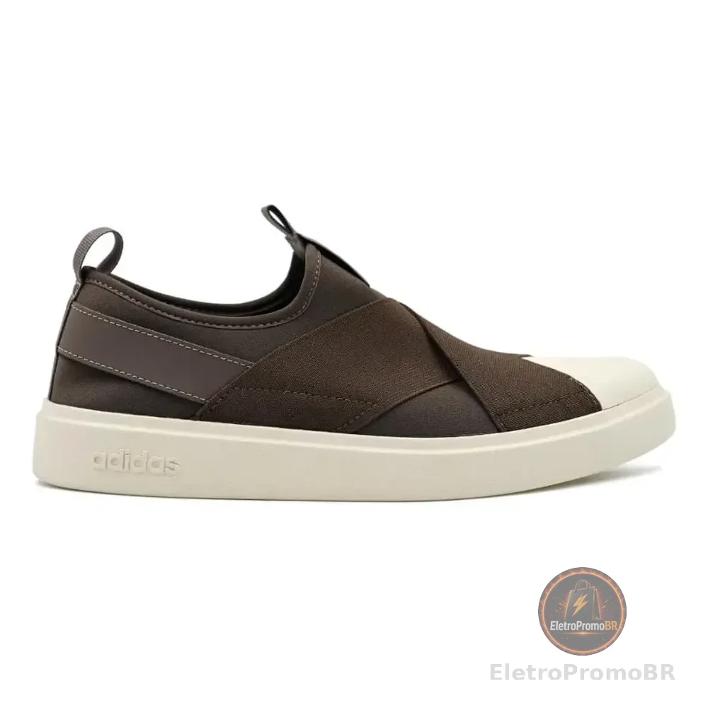 Tênis Feminino Streettalk Slip On adidas Marrom Liso 35 Br