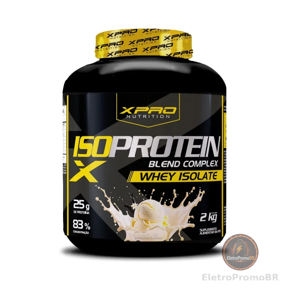 Whey Protein Iso Protein Blend Complex - XPRO Nutrition (2kg, Baunilha)