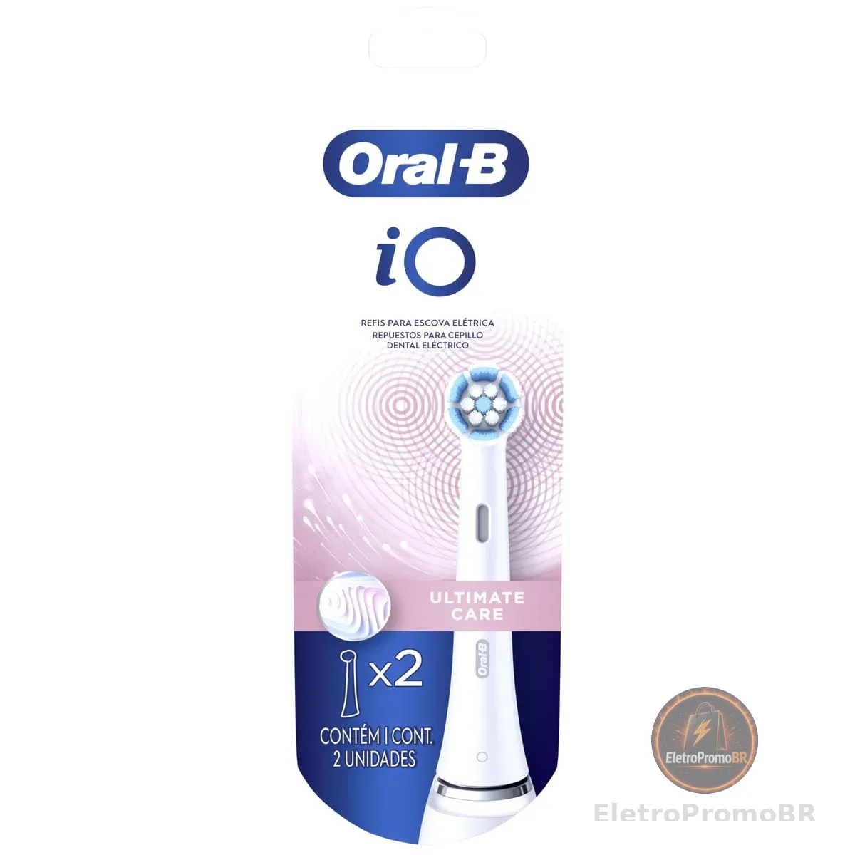 Oral-B Refil para Escova de Dente Elétrica iO, 2 Unidades