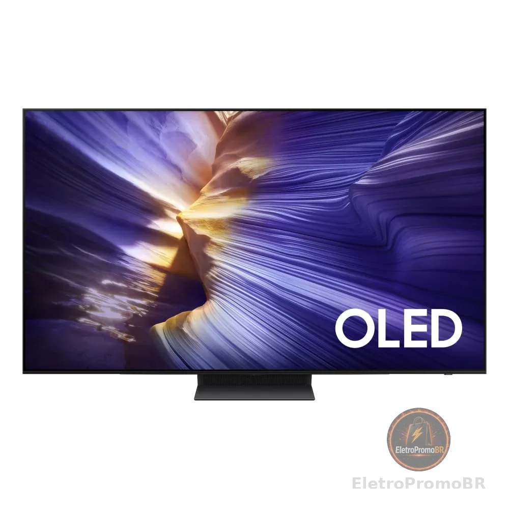 Samsung Vision AI TV 55" OLED 4K S90F 2025, Processador com AI, Controle por Gestos, Modo AI, Painel até 144hz, Dolby Atmos®