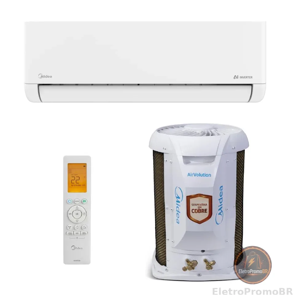 ESSE COMPENSA D+ PRA GELAR A CASA INTEIRA 🥶 MODELO 18K BTUs INVERTER 😉