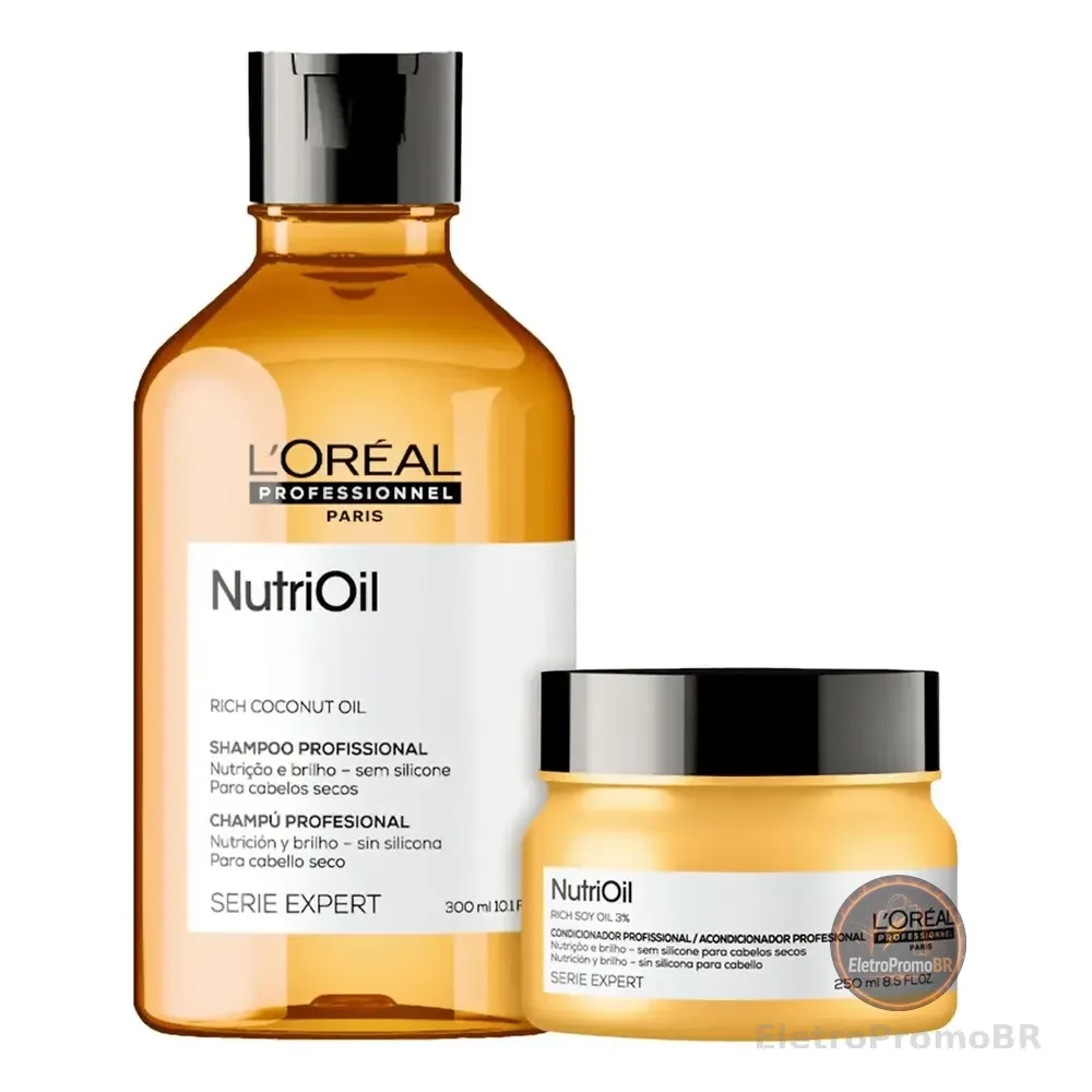 Kit L'oréal Professionnel Nutrioil Treatment (2 Produtos)