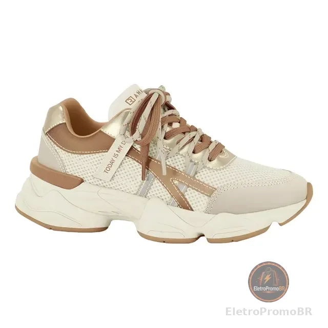 Tênis Ramarim Casual Moda Feminino Chunky Sneaker 2590131