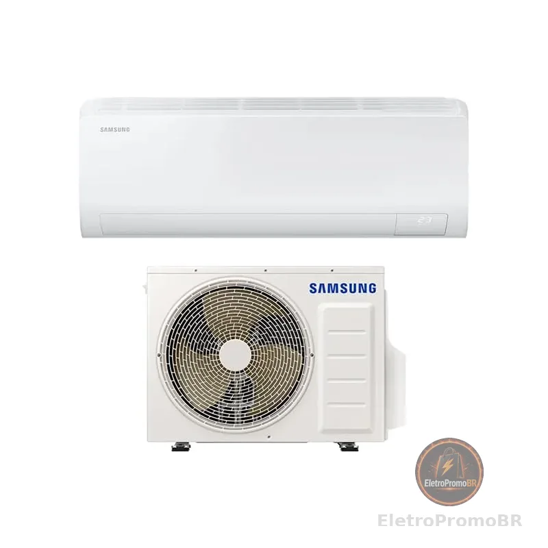 Samsung Ar-condicionado Split Digital Inverter Ultra Connect AI 9.000 BTUs Frio AR09DYFZAWKNAZ