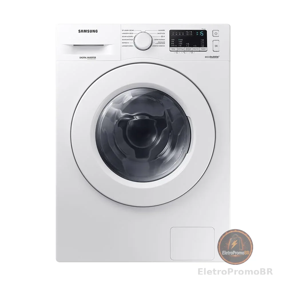 Samsung Lava e Seca Digital Inverter Ecobubble™ WD10M Branca 10.1kg 127V