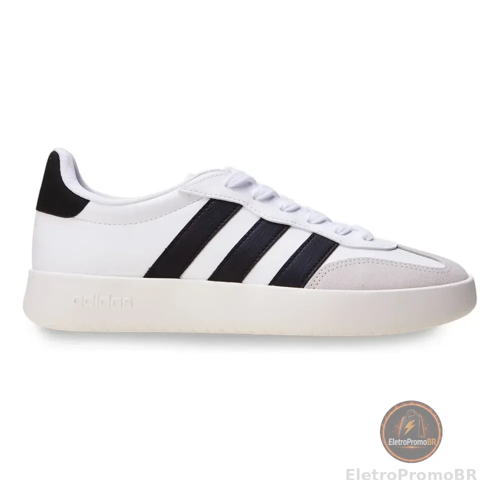 Tênis Masculino Barreda adidas Branco E Preto Liso 40 Br
