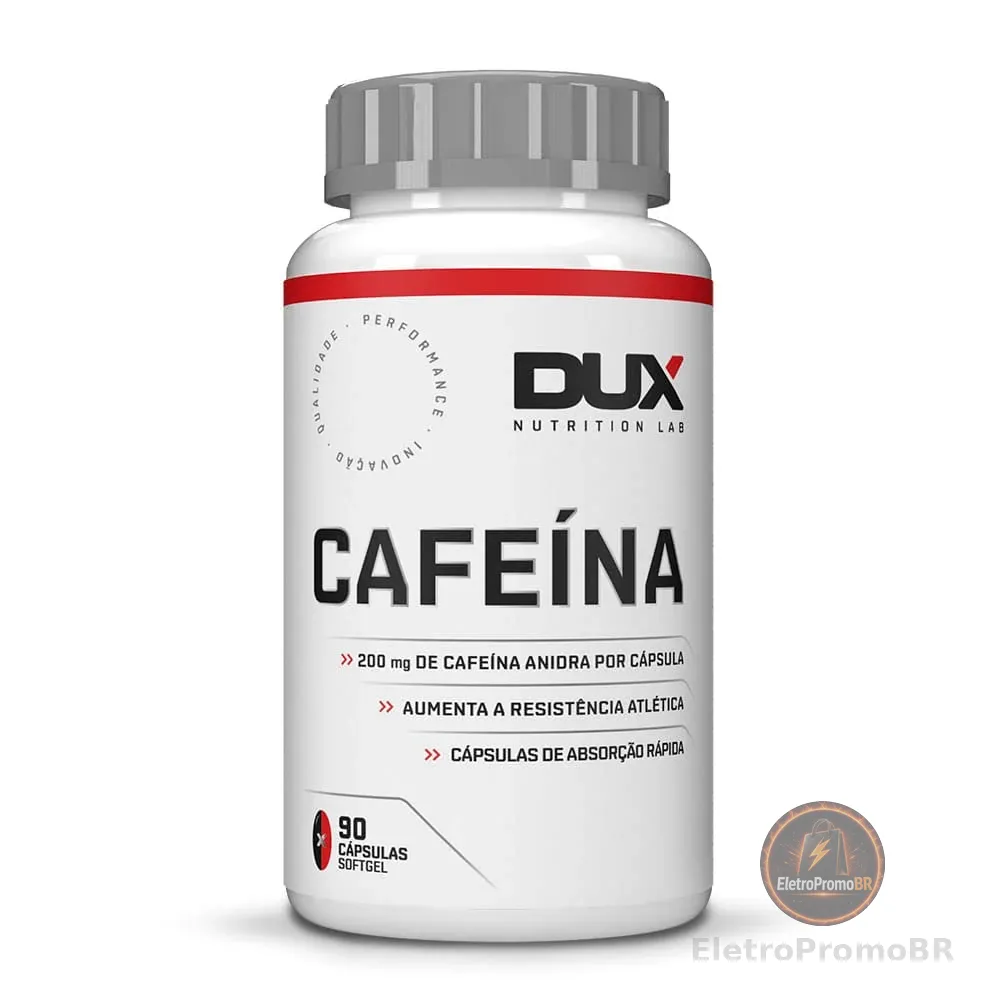 Dux Nutrition, TK.JP, Cafeína - Pote 90 Cápsulas