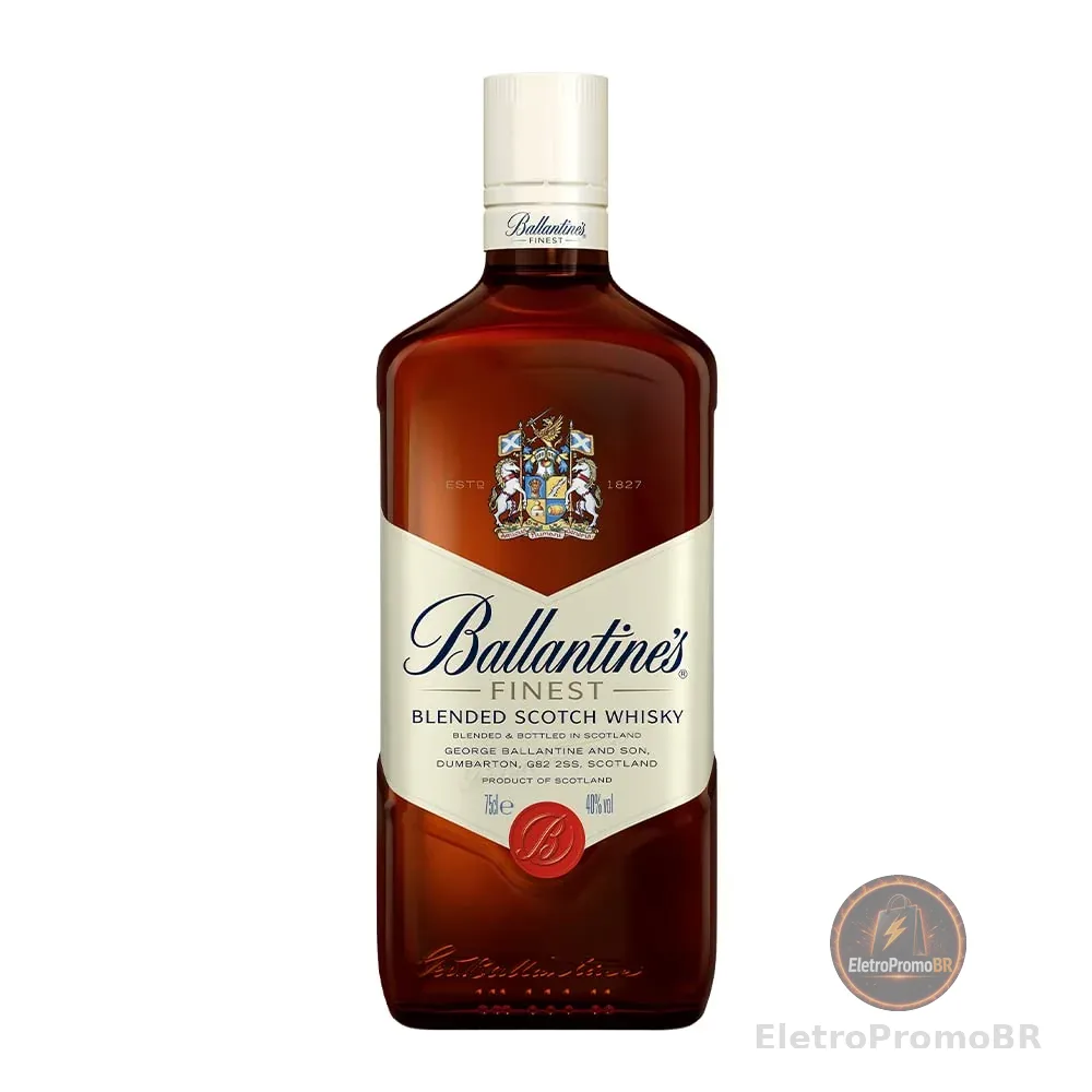Whisky Ballantine's Finest Blended Escocês - 750 ml