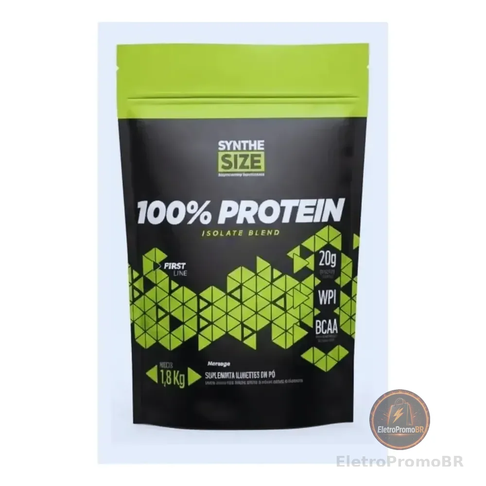 100% Protein Isolate Blend 1,8kg - Synthesize Chocolate