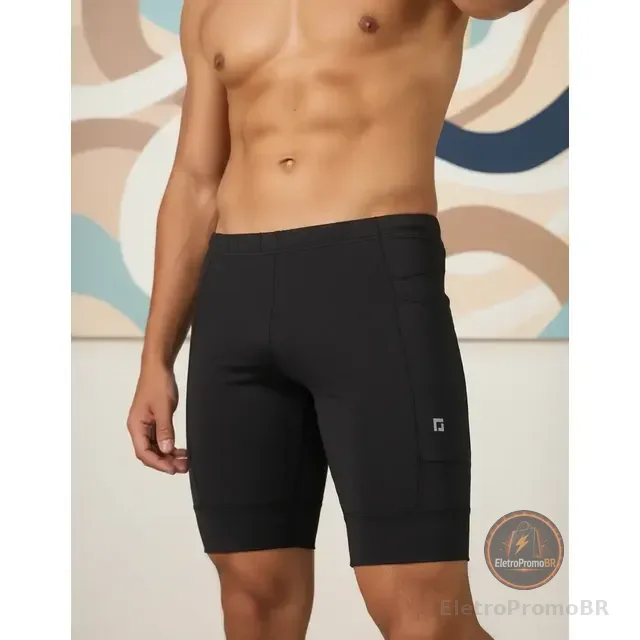 Shorts Compressão C/ Bolsos