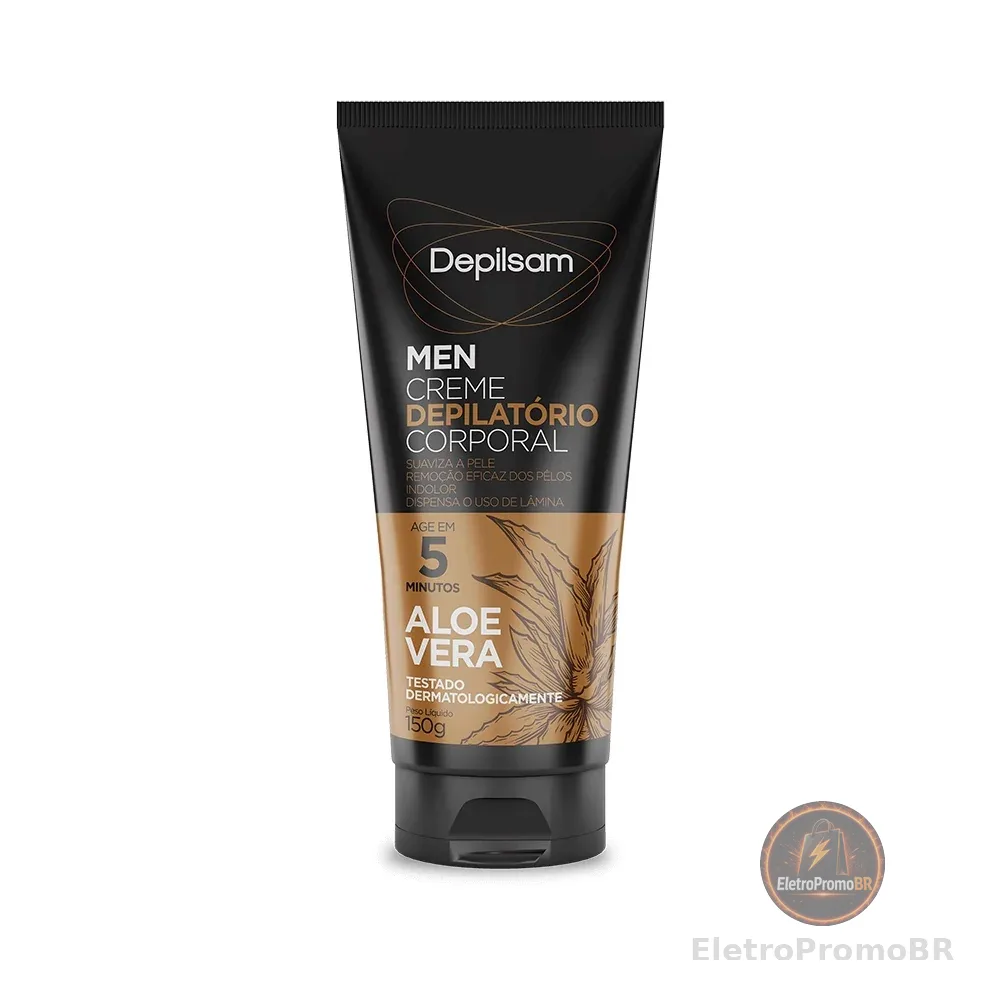 Creme Depilatório Corporal Depilsam Men Sport 150g