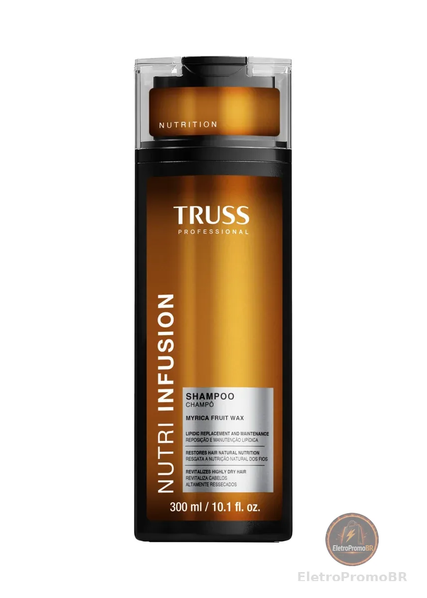 Truss Shampoo Nutri Infusion | Hidratação e Revitalização Profunda | 300ml