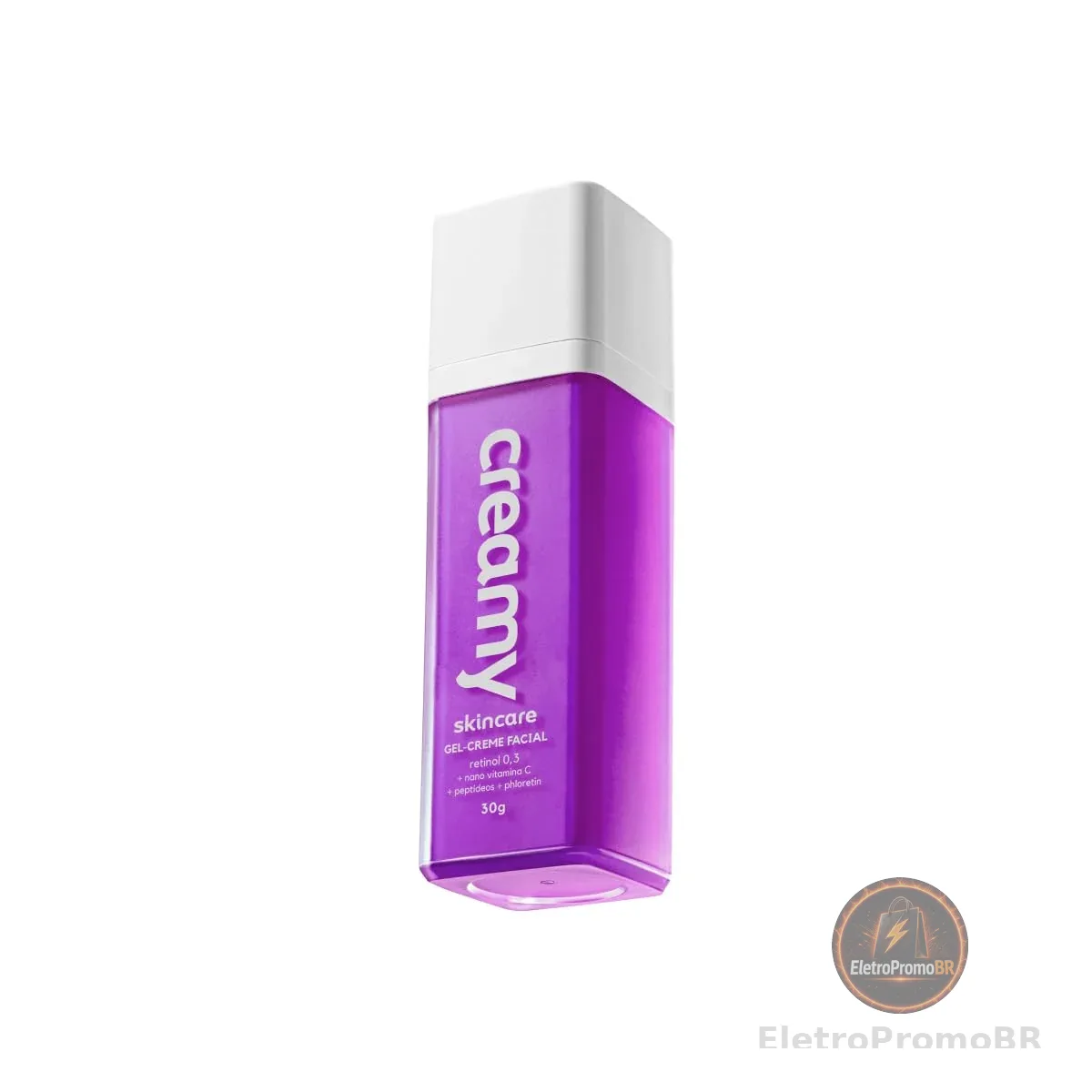 Creamy Skincare Gel-Creme Retinol 30g | Melhora Rugas Profundas, Uniformiza a Textura e o Tom da Pele, Normaliza a Espessura da Pele | Uso Noturno, Todos os Tipos de Pele