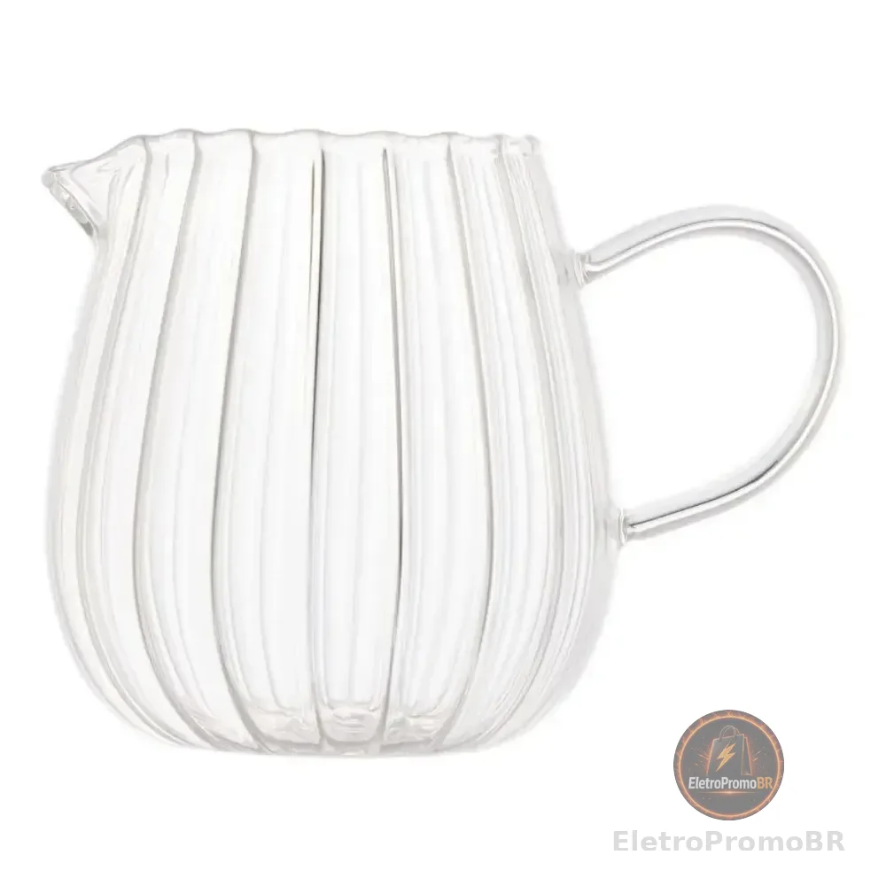 Jarra Leiteira De Vidro Borossilicato Classic 660ml Lyor Incolor