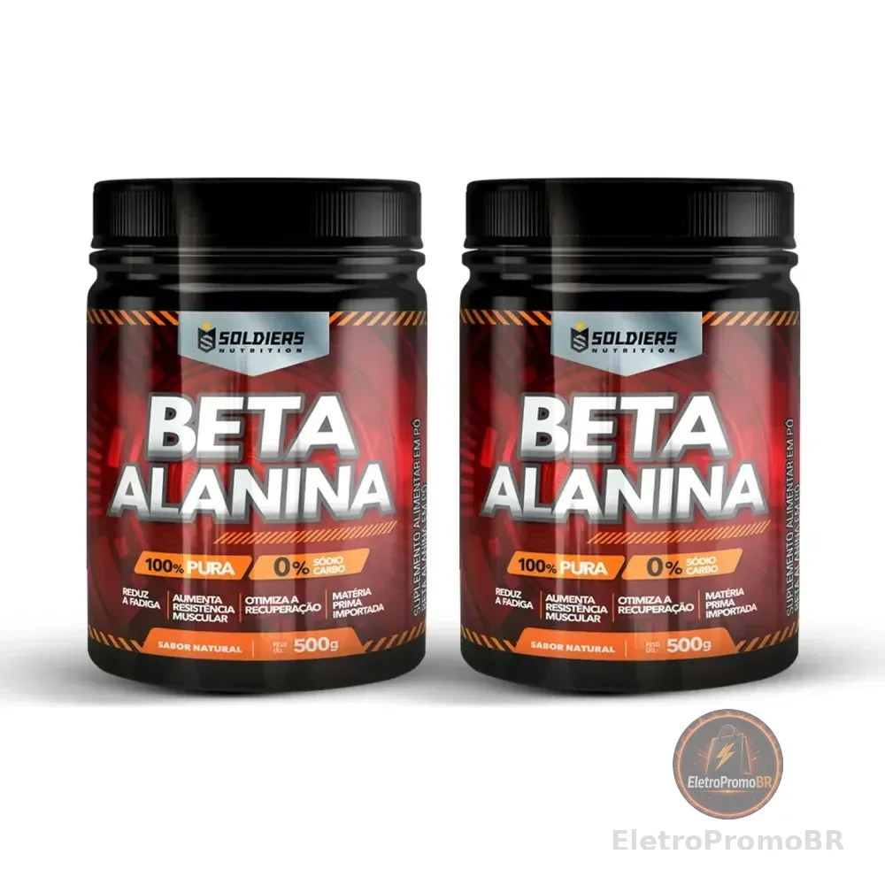 Beta Alanina 1kg Suplemento Em Pó Pura - Soldiers Nutrition Natural