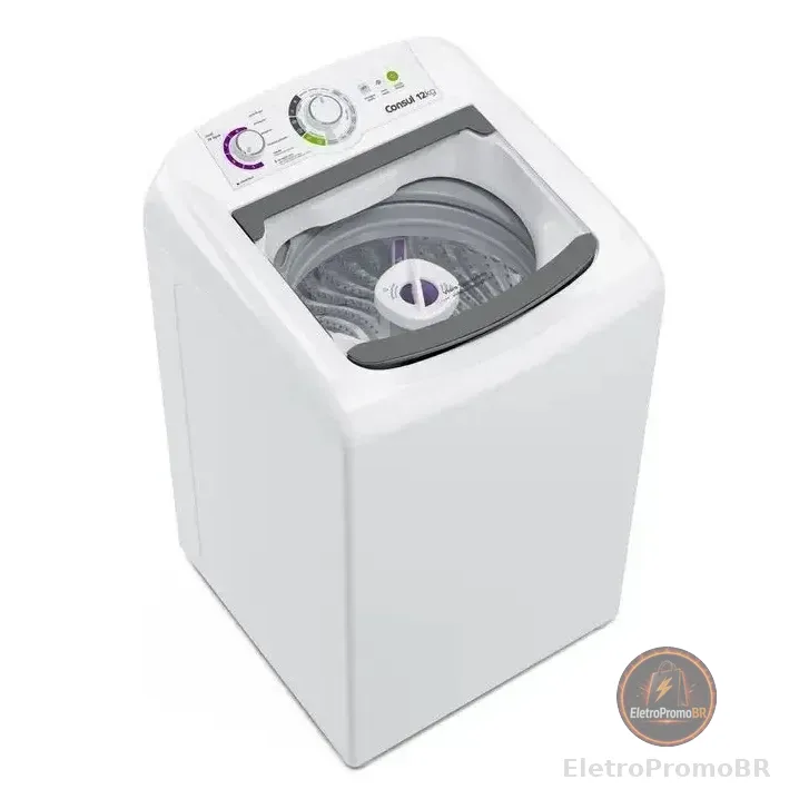 Máquina De Lavar Cwh12bb 12 Kg Com Dosagem Econômica E Ciclo Edredom Cor Branca Consul 220v Branco