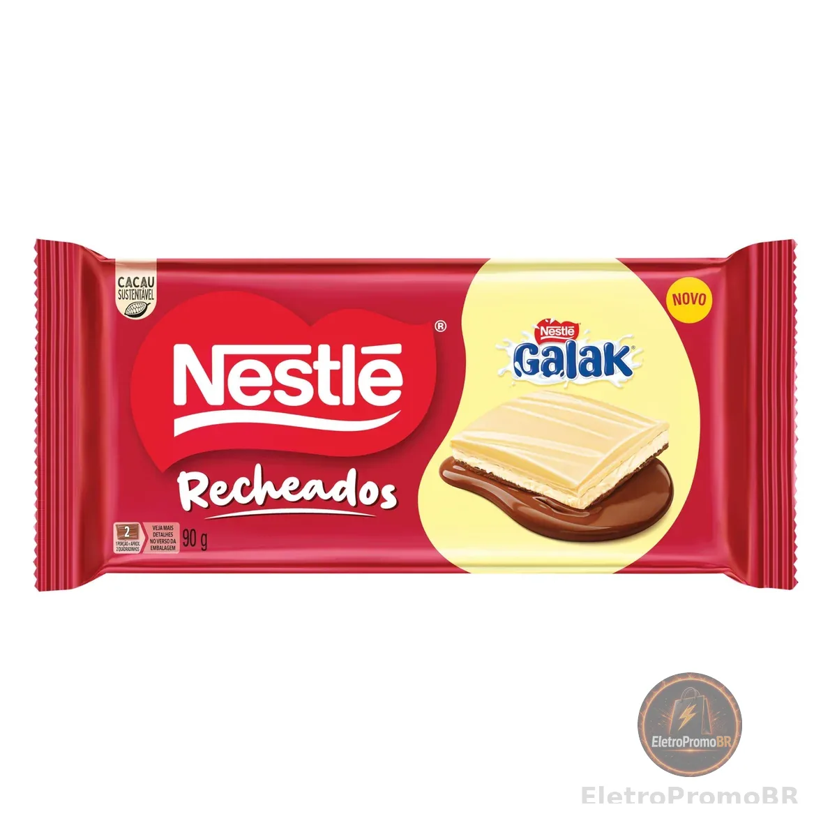 Tablete Recheado Nestlé Galak 90g