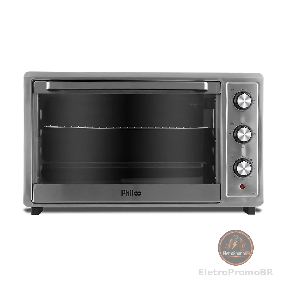 Forno Elétrico PHILCO PFE70I 70 Litros Inox 220v