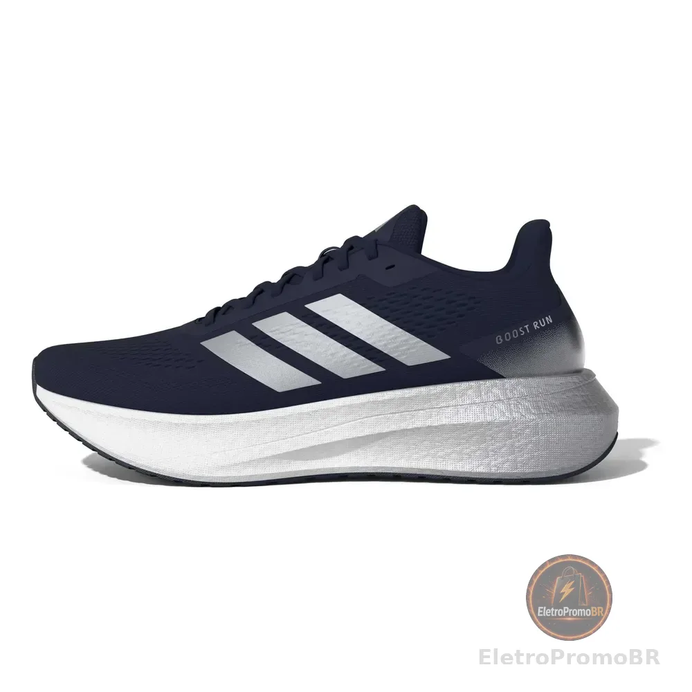 Tênis Masculino Boost Run adidas Azul Liso 41 Br