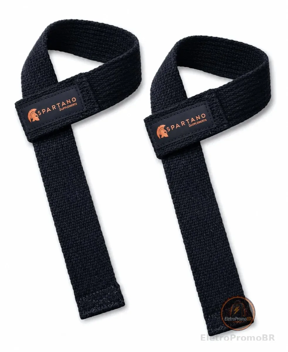 Tala Straps 100% Algodão. P/musculação 1 Par