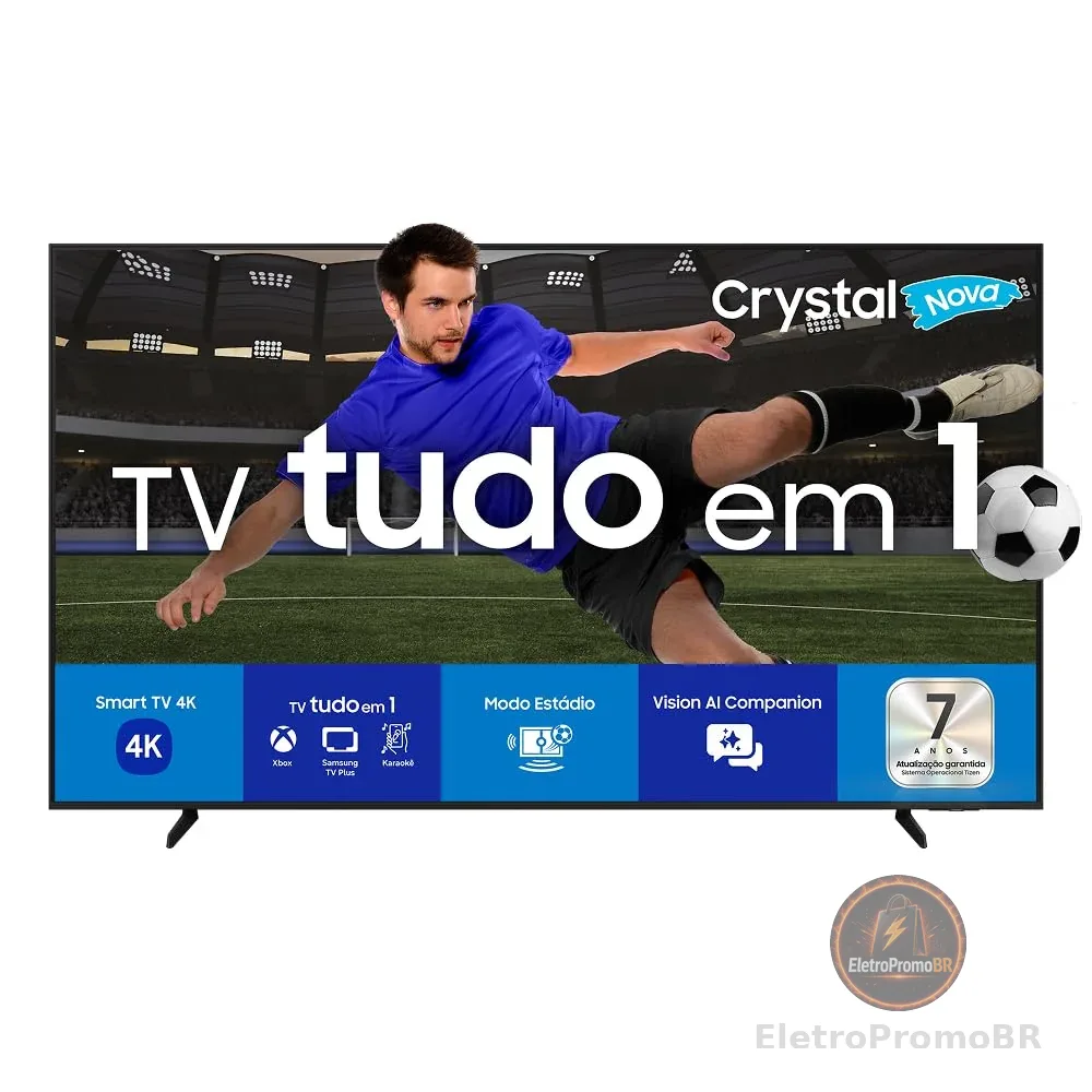 Samsung Smart TV 85" Crystal UHD 4K U8600F 2025