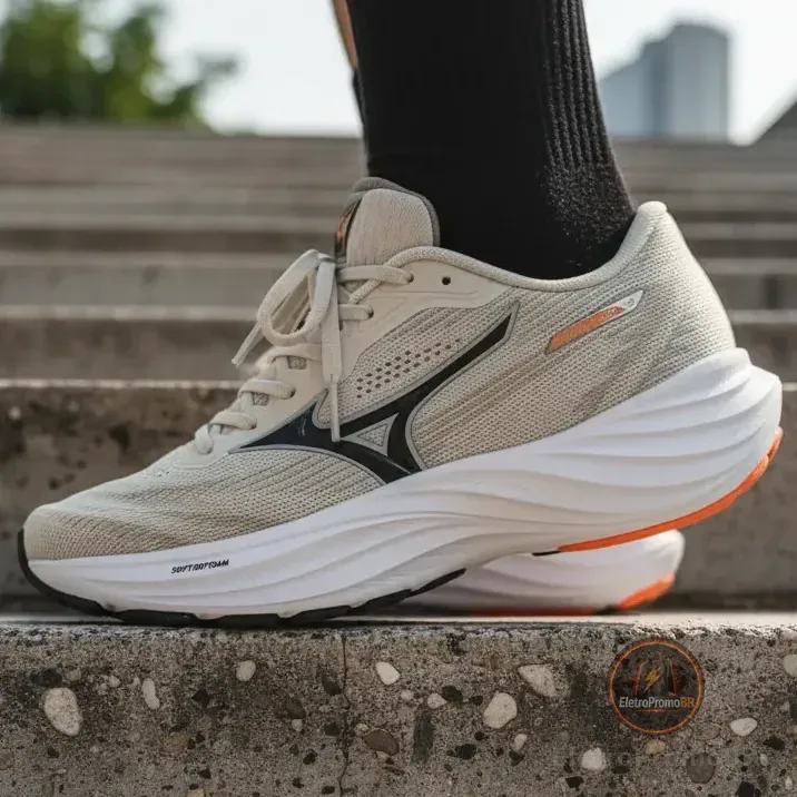 Tênis Mizuno Goya 3 Feminino Original Treinos Academia Arenito Liso 36,0 Br